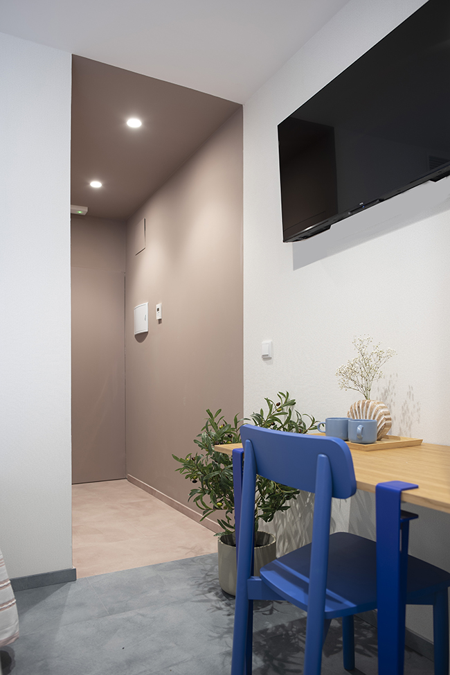 interiorismo habitación marinera