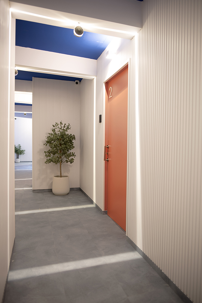 diseño interior pensión Cabanyal